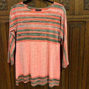 striped light-weight sweater